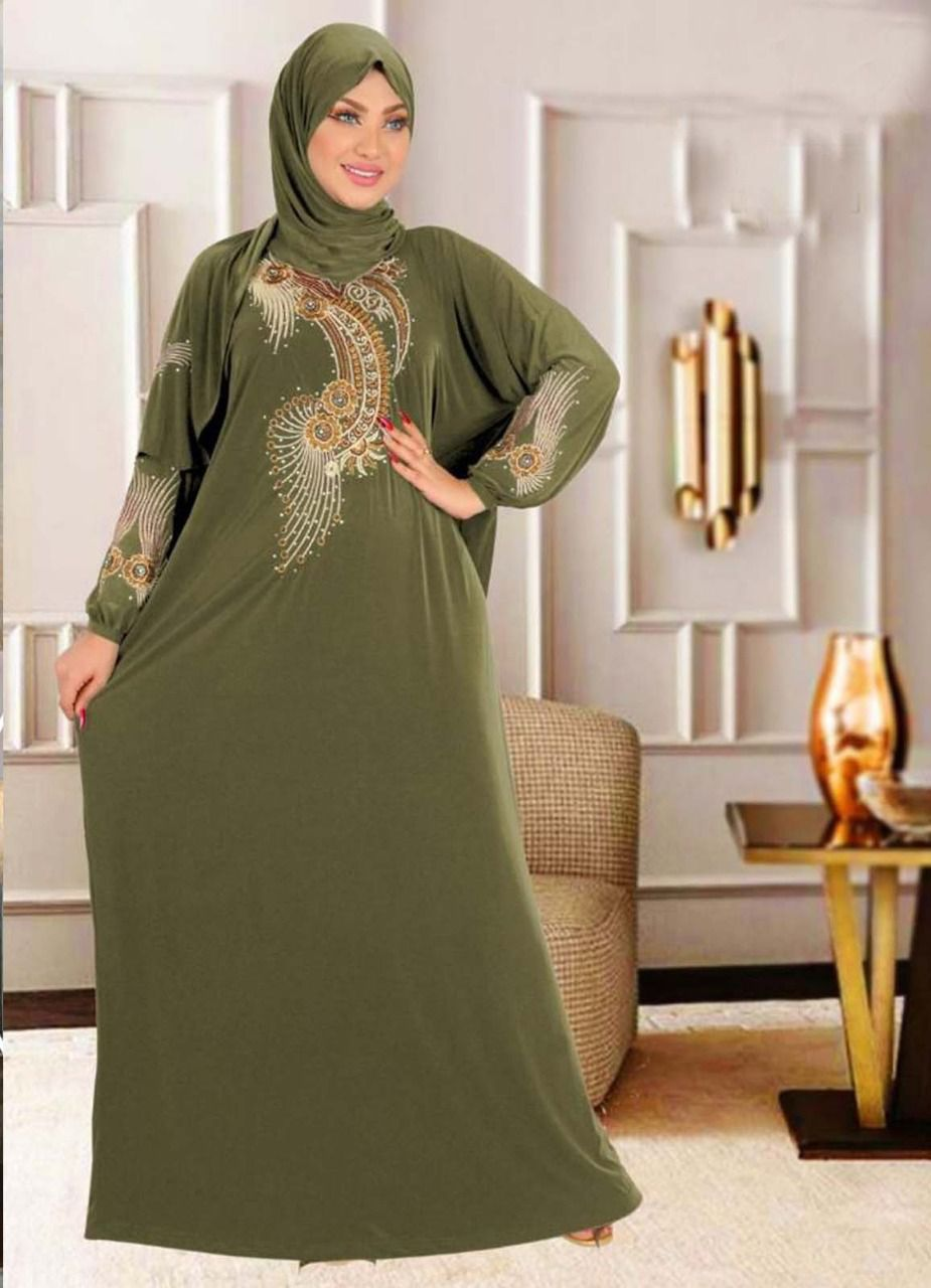 M S Y اسدال راقي 0076 زيتي من
