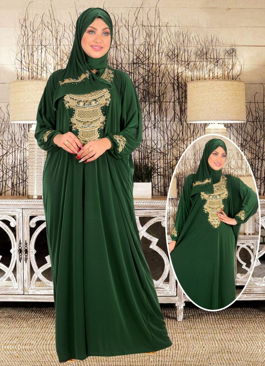 M S Y اسدال راقي 0075 لون اخضر من