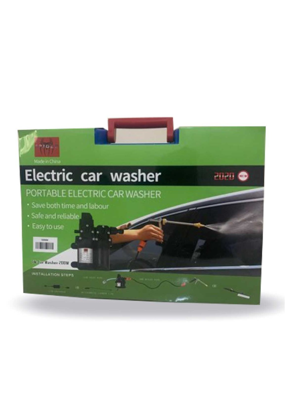 مضخة 2 ماطور للسيارة بقوة 200 واط كود 4001 بنظام كهربائي 12 فولت