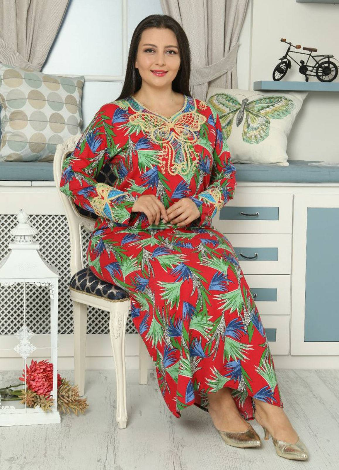 504 جلابية سارة مشجر