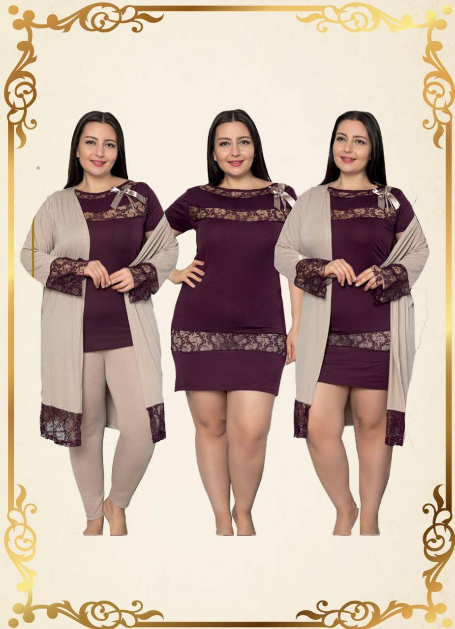 M S Y بيجامة 7 قطع نسائي تركي 6190 من
