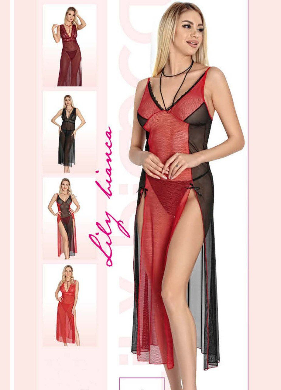 1815 بيبي دول تركي طويل شيفون من لبسي