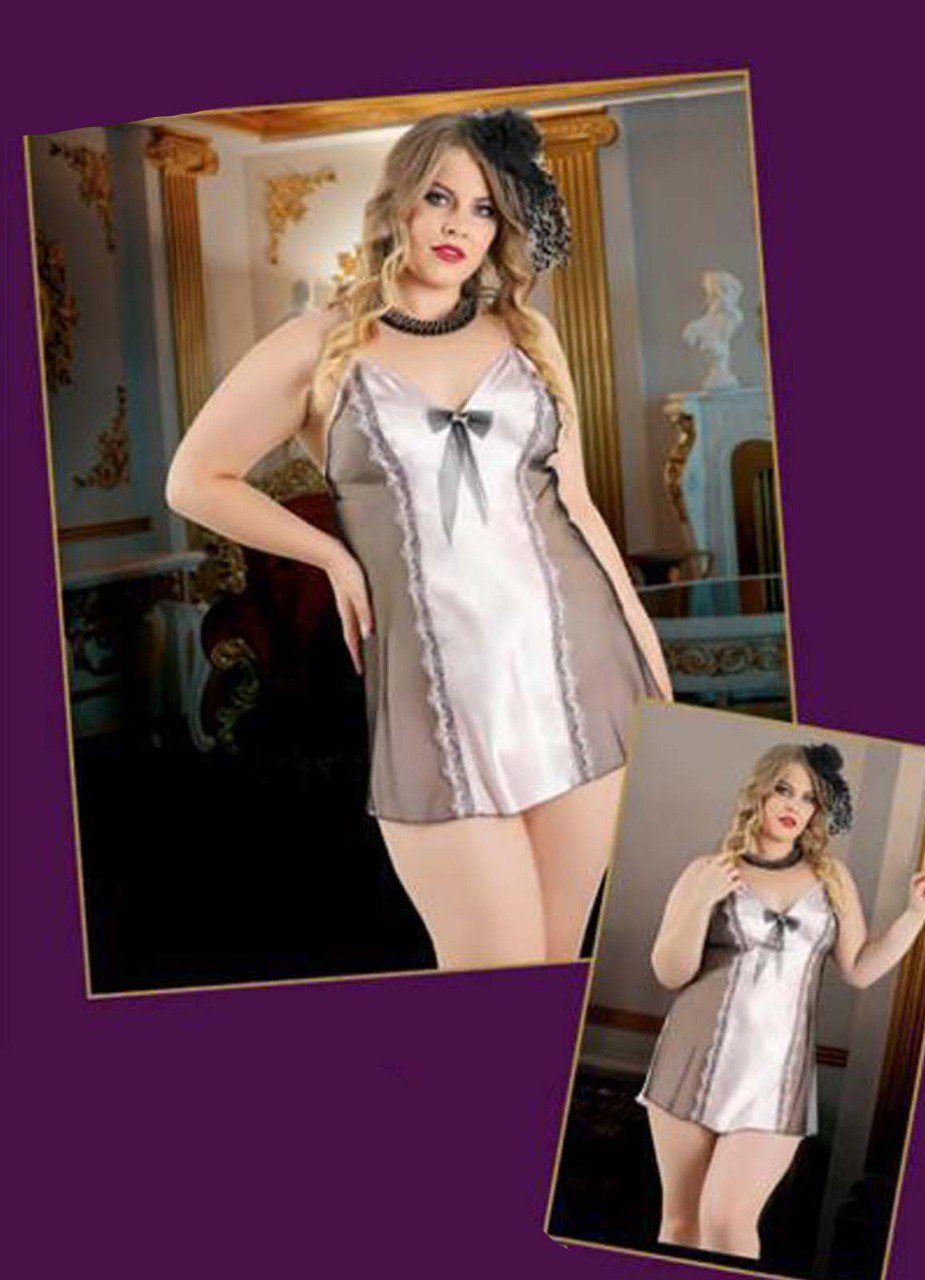 567 لانجيري تركي قصير ساتان من لبسي