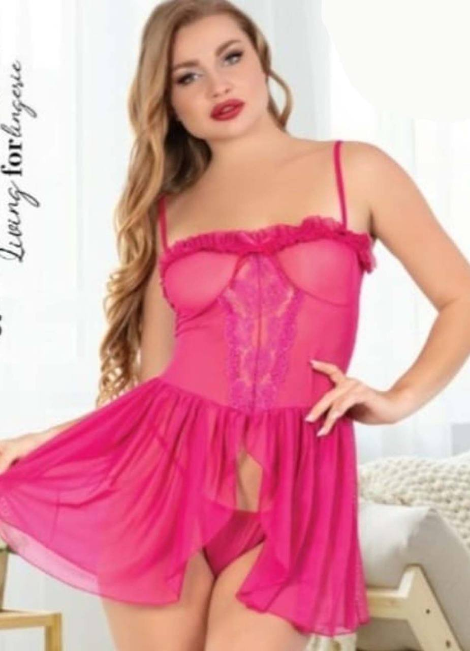 3394 بيبي دول تركي شيفون من لبسي