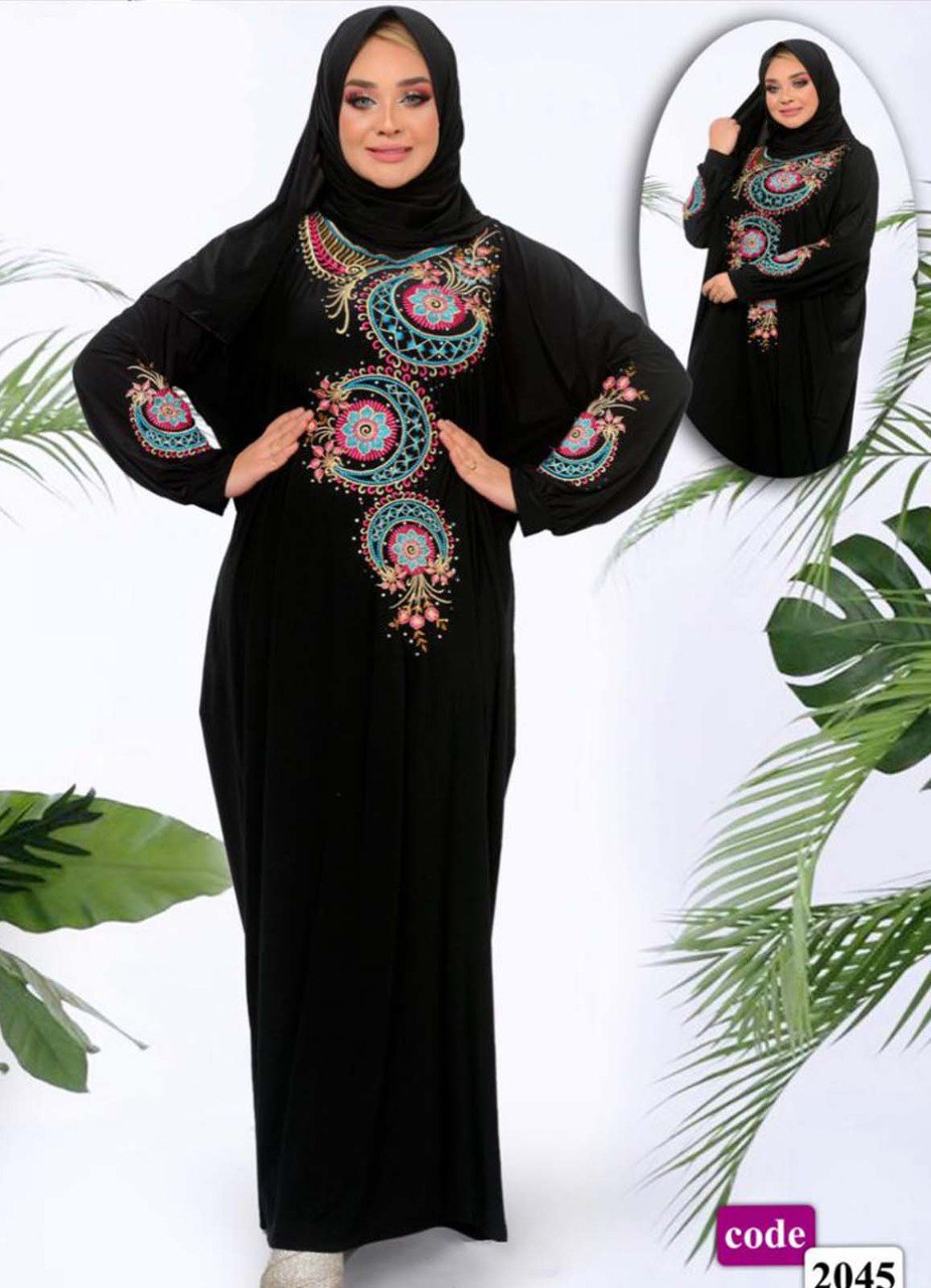 M S Y اسدال محجبات 2045 اسود من