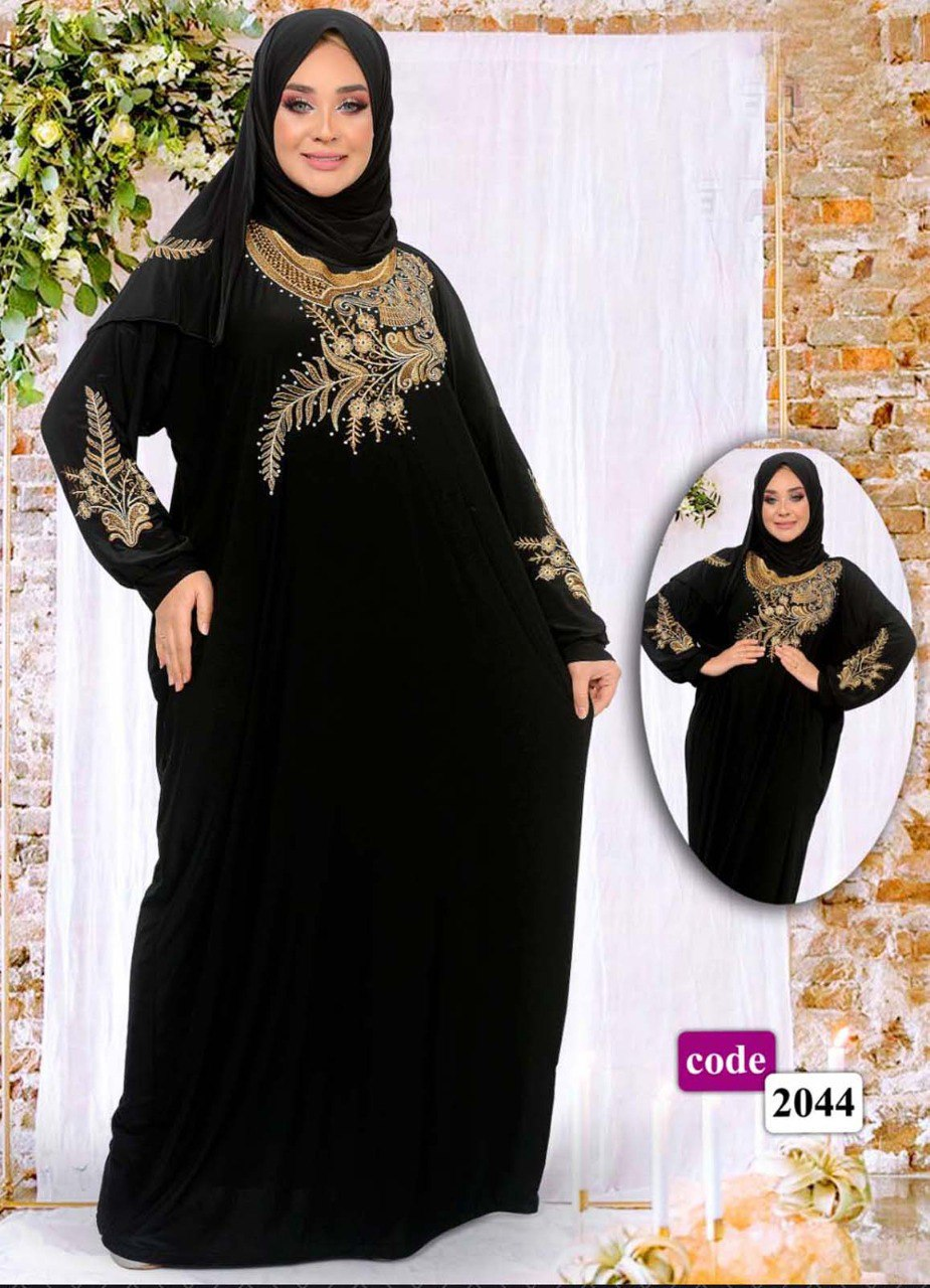 اسدال محجبات 2044 اسود من لبسي