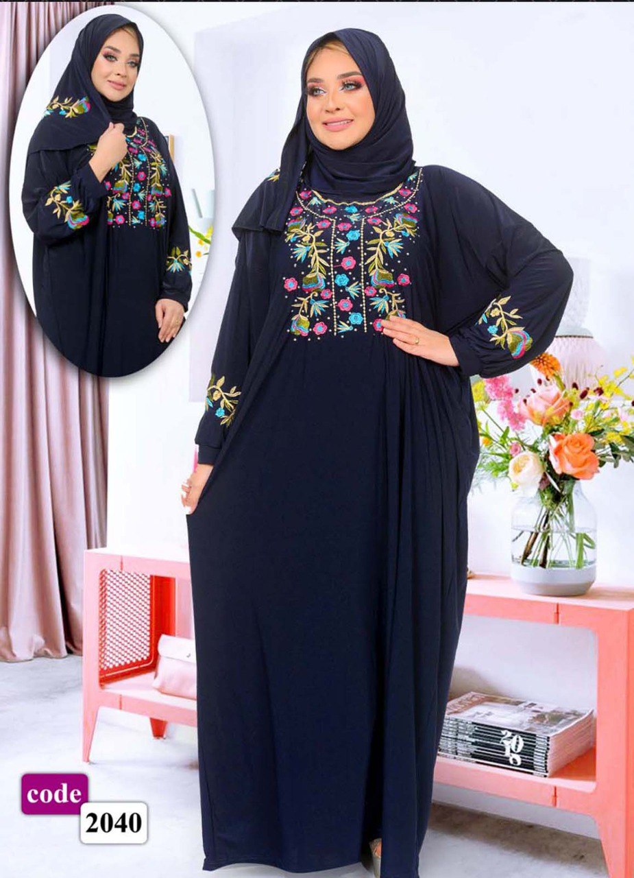 اسدال محجبات 2040 كحلي من لبسي