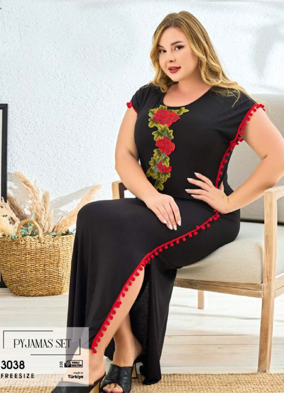 عبايه منزلي تركي صيفي 3038 من لبسي