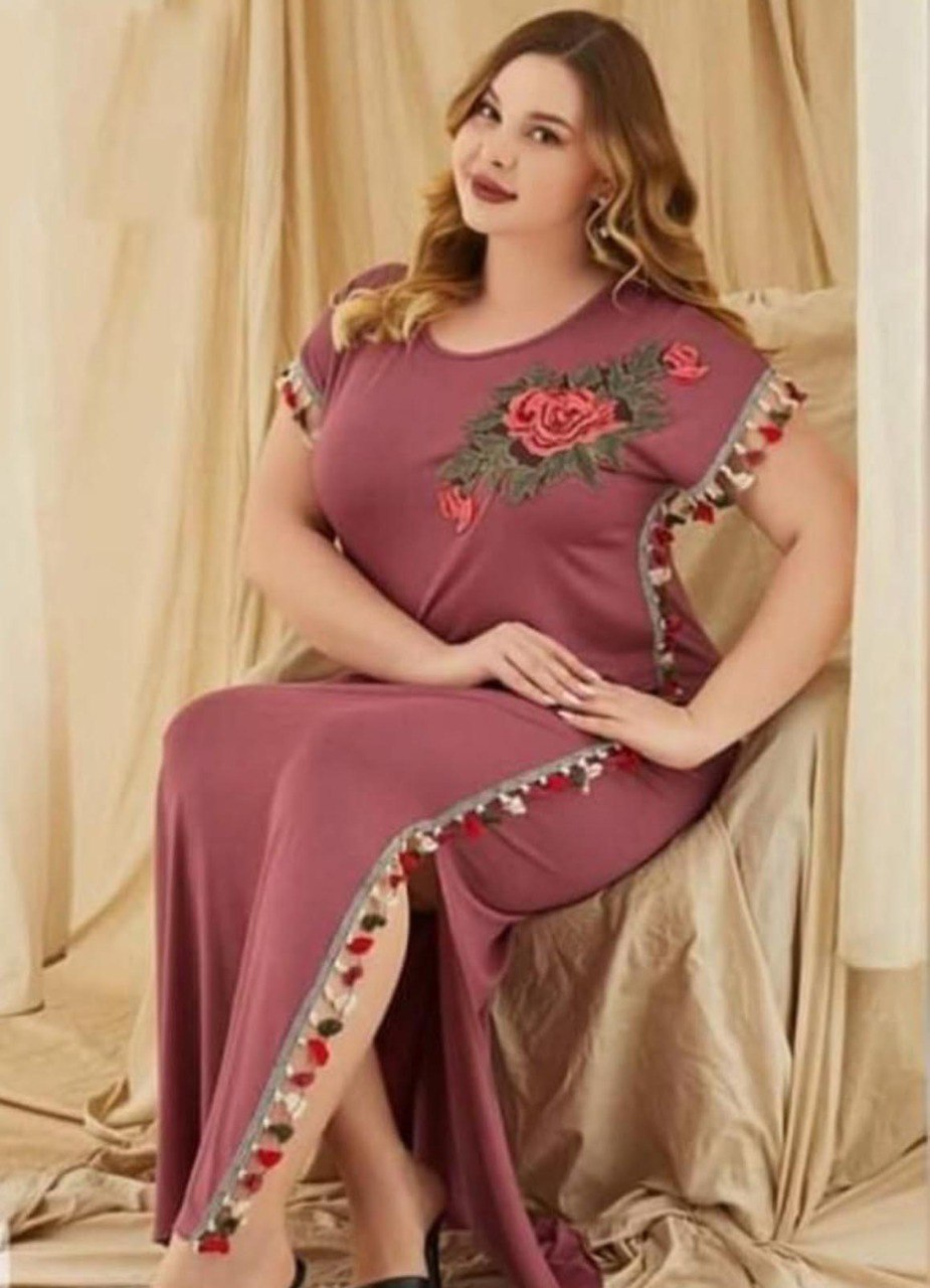 عبايه منزلي فري سايز تركي صيفي 1080 من لبسي