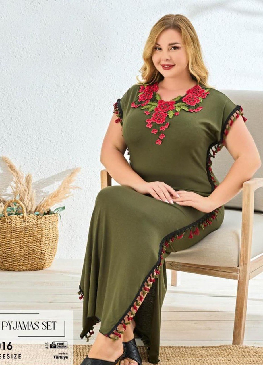 عبايه منزلي فري سايز تركي صيفي 3016 من لبسي