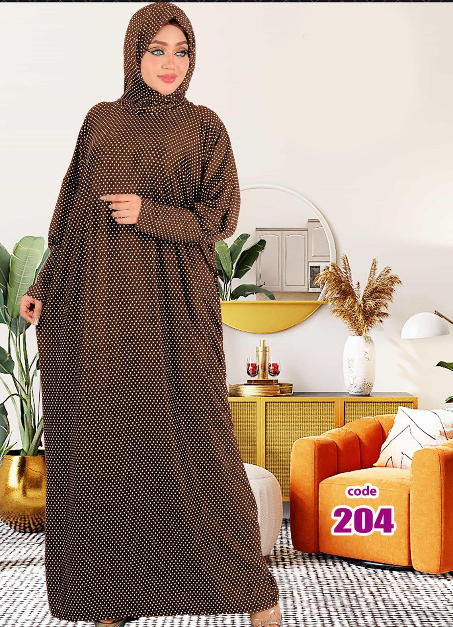 اسدال محجبات 204 بني من لبسي