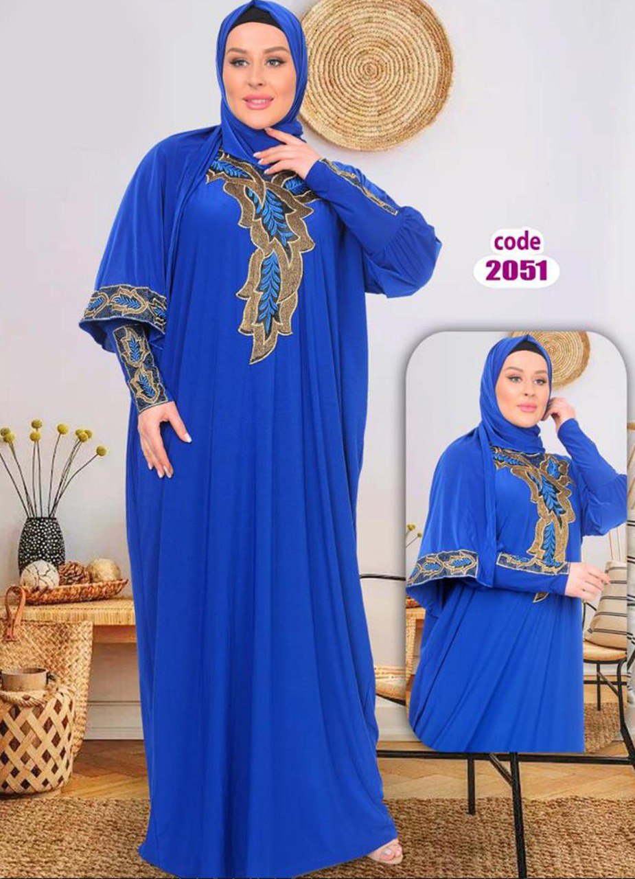 M S Y اسدال محجبات ازرق 2051 من
