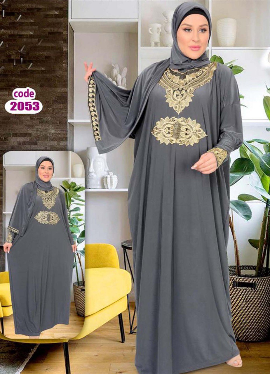 اسدال محجبات رمادي 2053 من لبسي