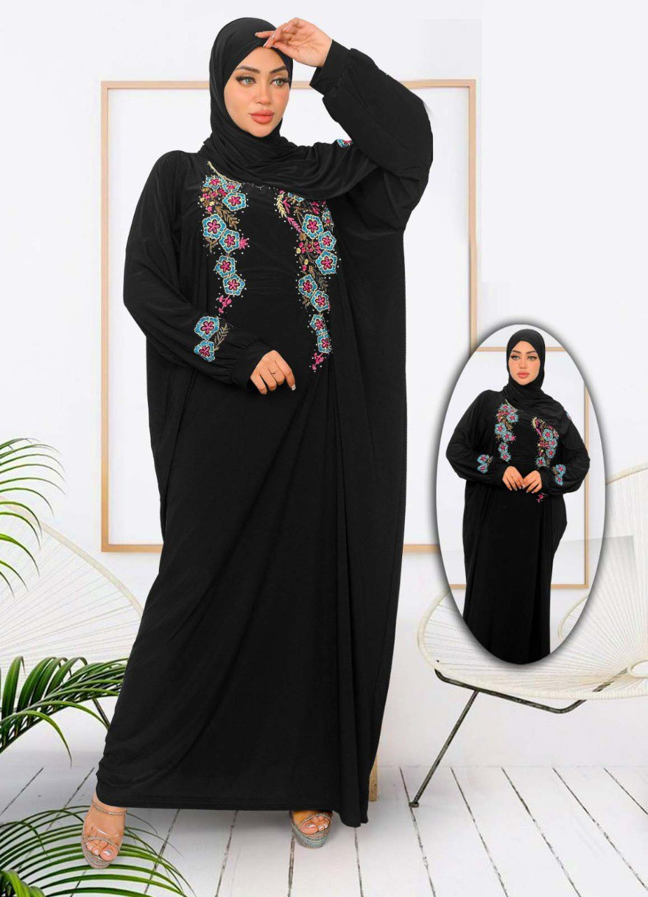 اسدال محجبات اسود 7003 من لبسي