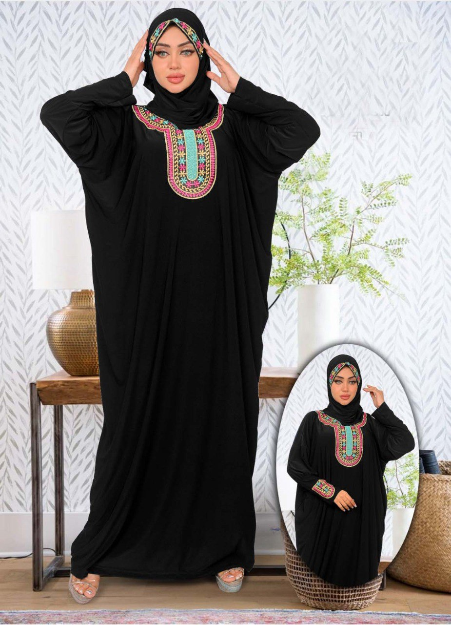 اسدال محجبات اسود 7002 من لبسي