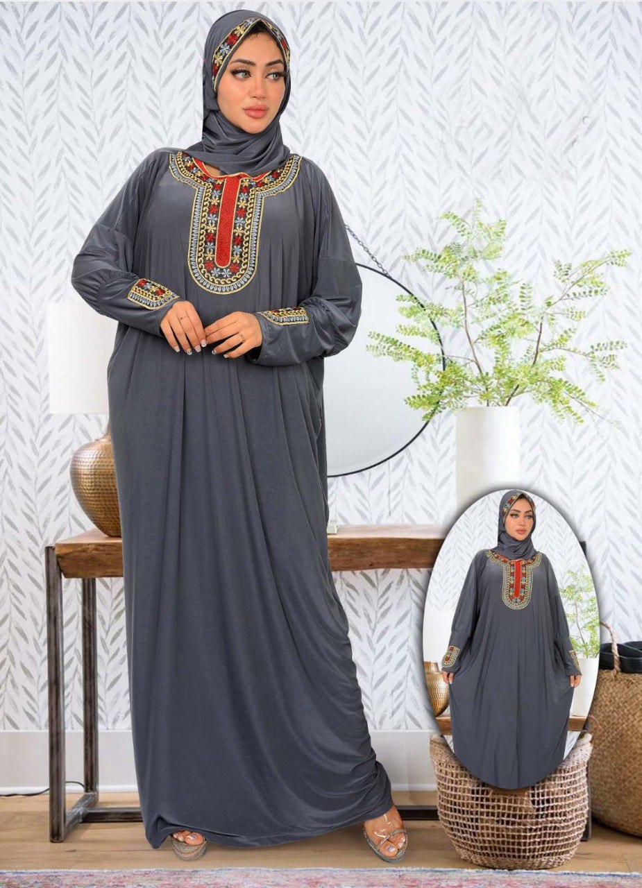 اسدال محجبات رمادي 7002 من لبسي
