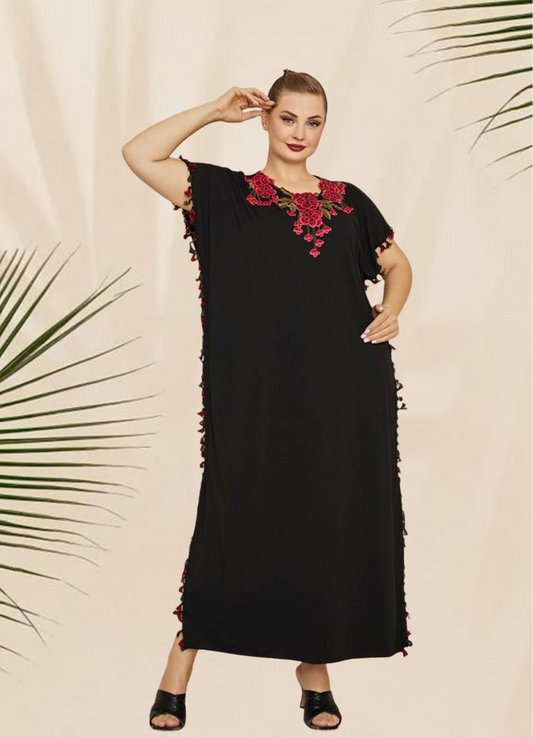 MISK  عبايه منزلي بيج سايز تركي صيفي 3059 من من