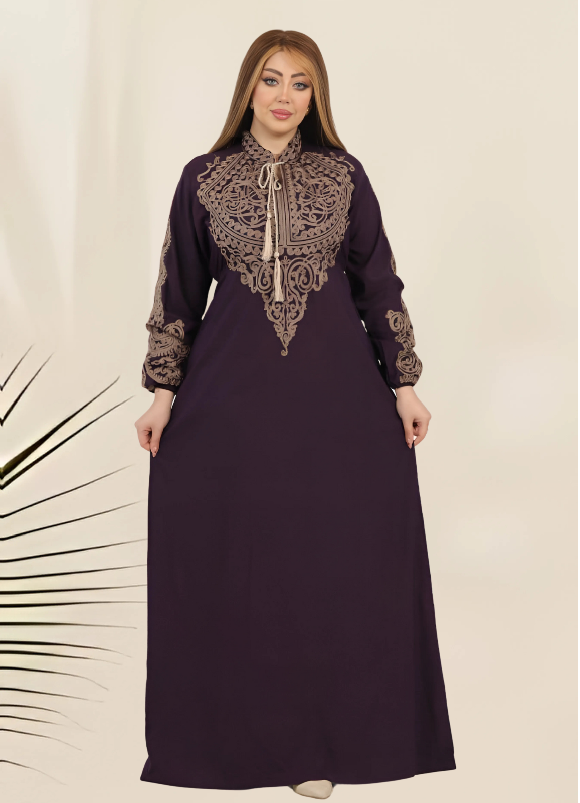 A1050 عبايه استقبال قطن  كود