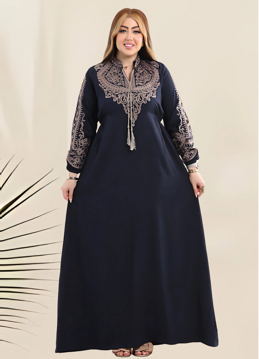 A1050 عبايه استقبال قطن  كود