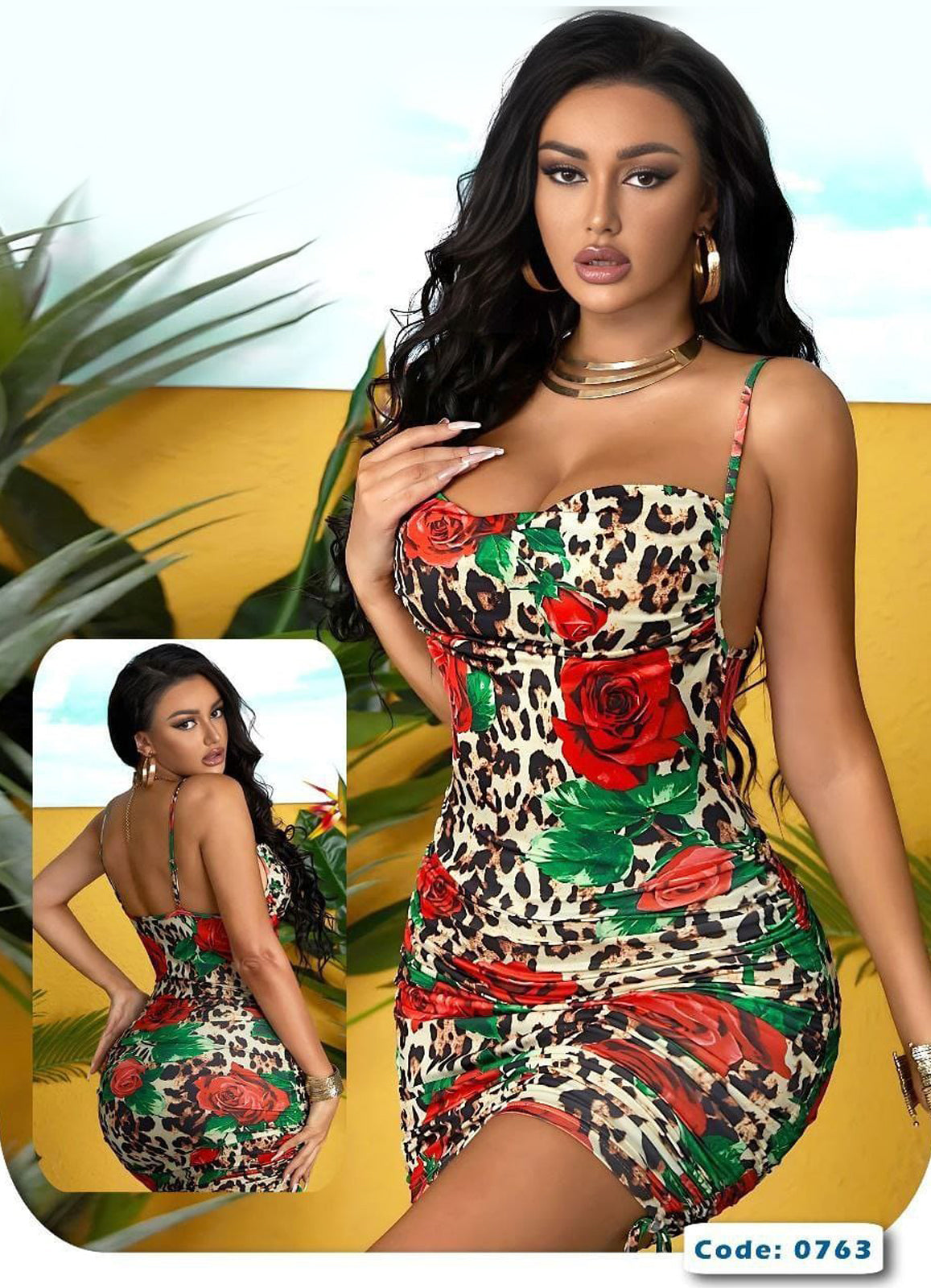 0763 لانجرى شيفون بيج سايز كود