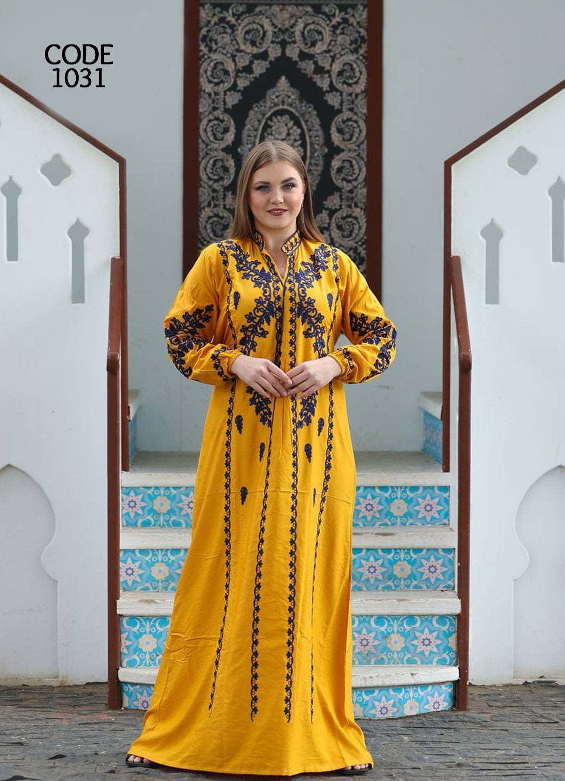 A1031  عبايه استقبال قطن  كود