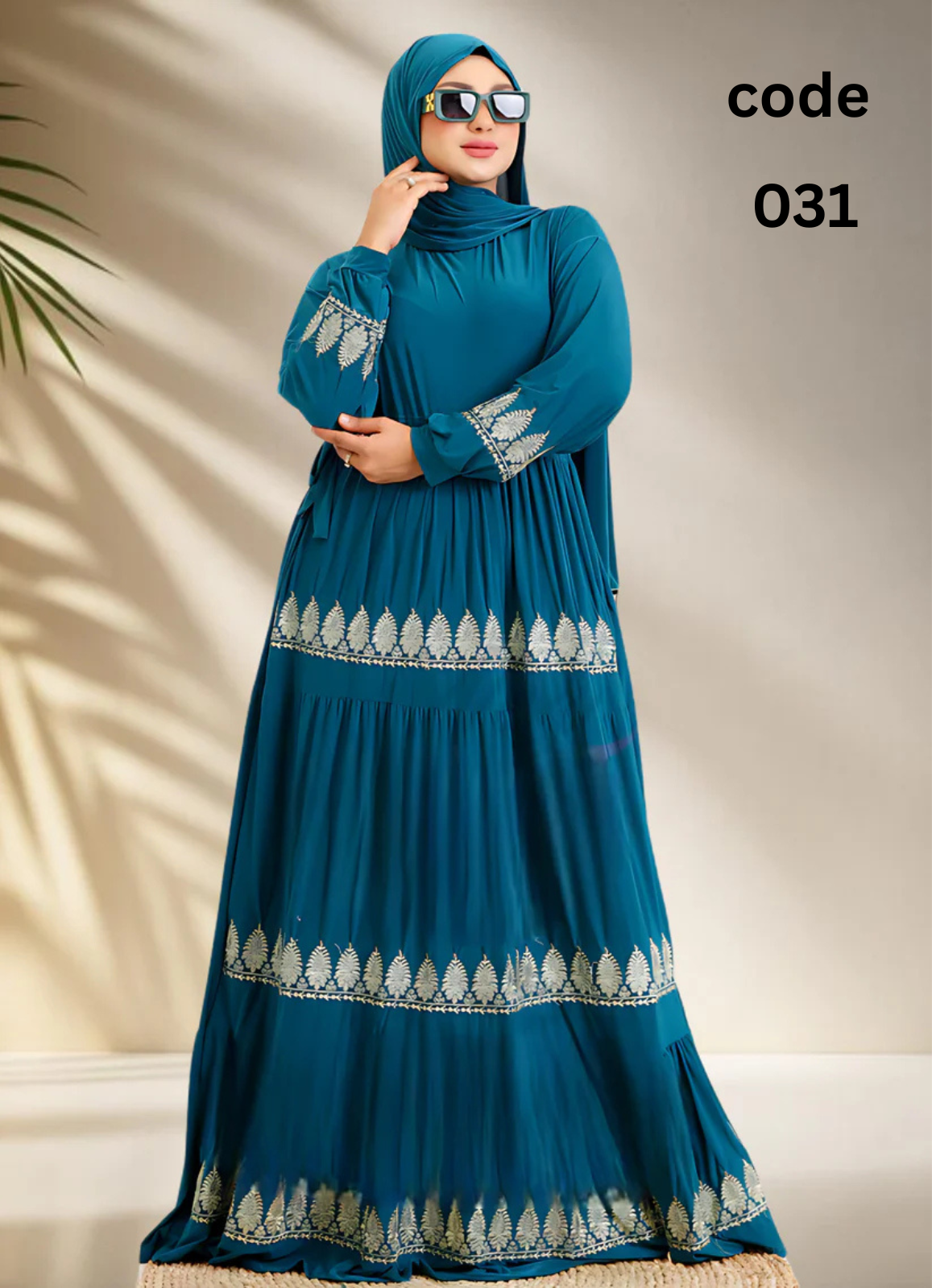 فستان محجبات زبده كود 031