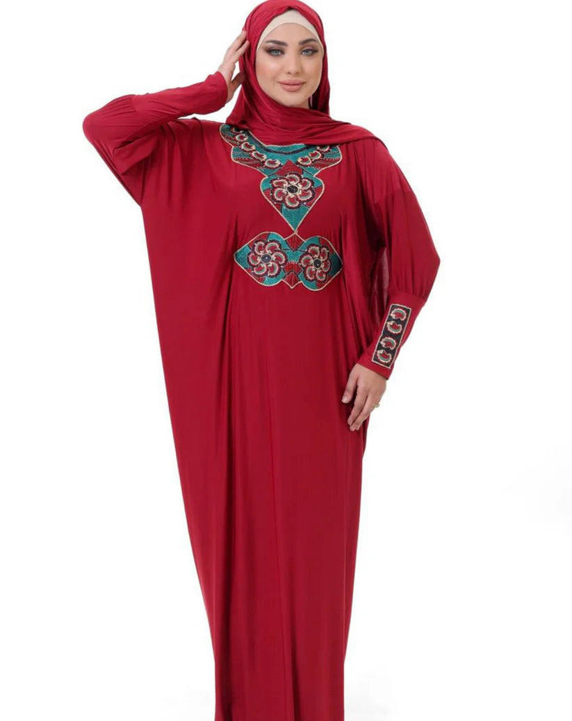 اسدال محجبات مطرز كود  80111