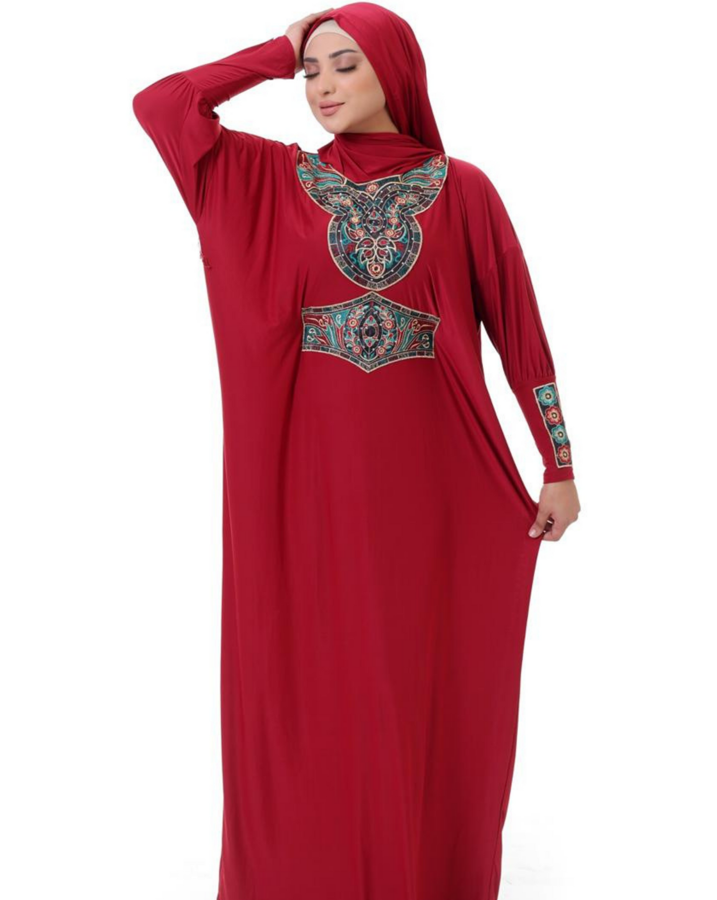 اسدال محجبات مطرز كود  80112