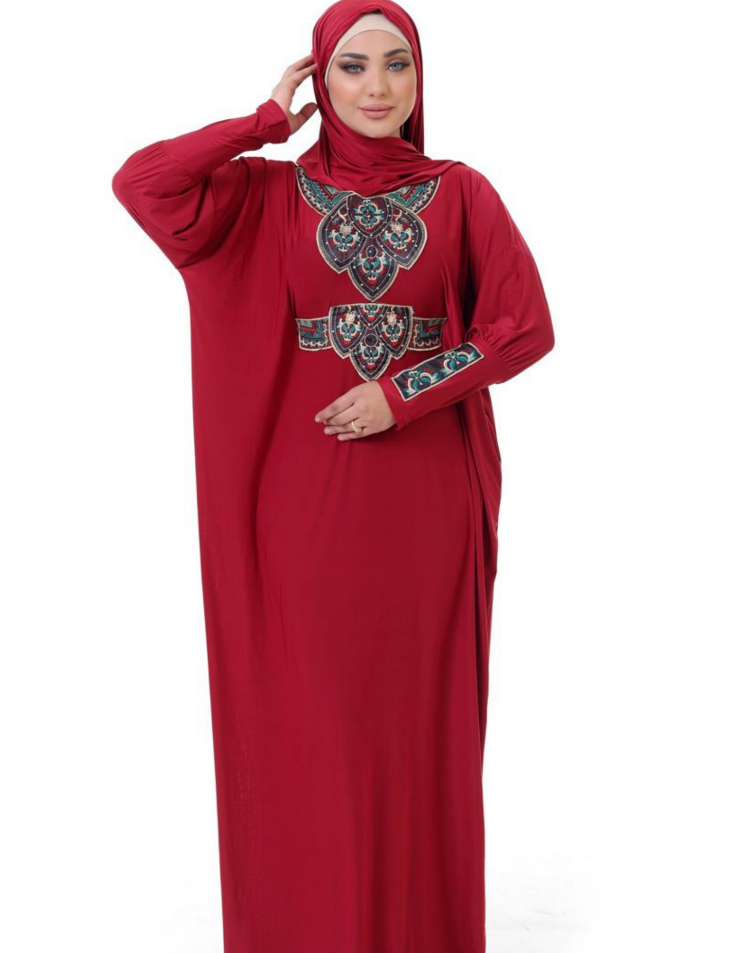 اسدال محجبات مطرز كود  80121