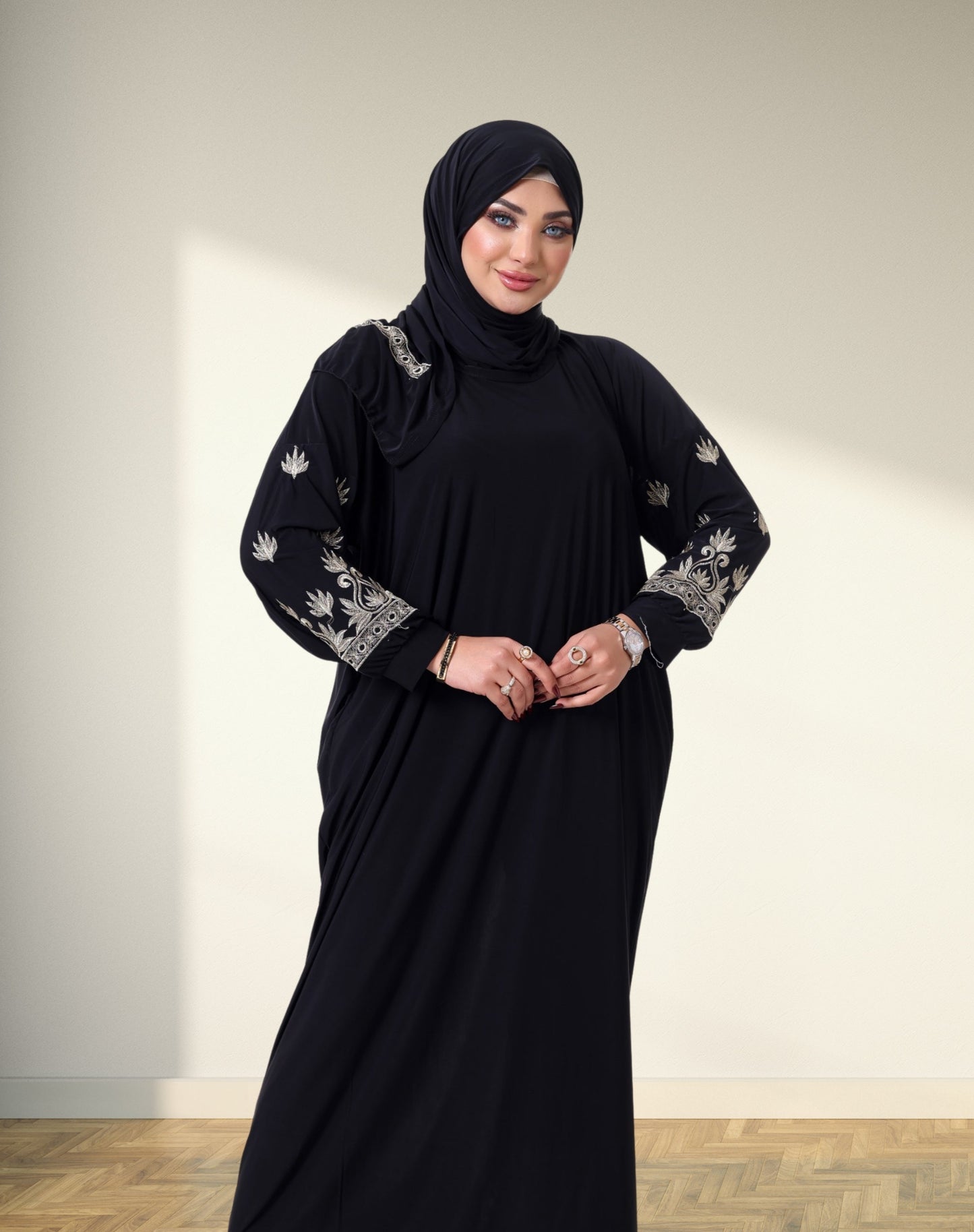 اسدال محجيات مطرز كود  80125