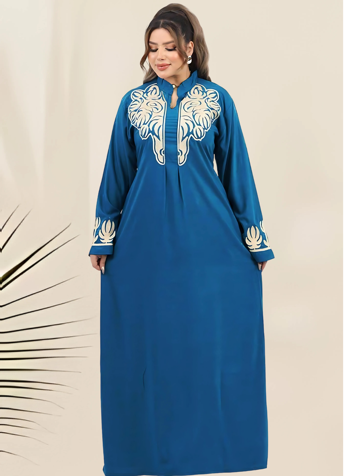 A1046 عبايه استقبال قطن  كود