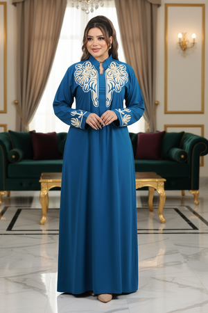 A1046 عبايه استقبال قطن  كود