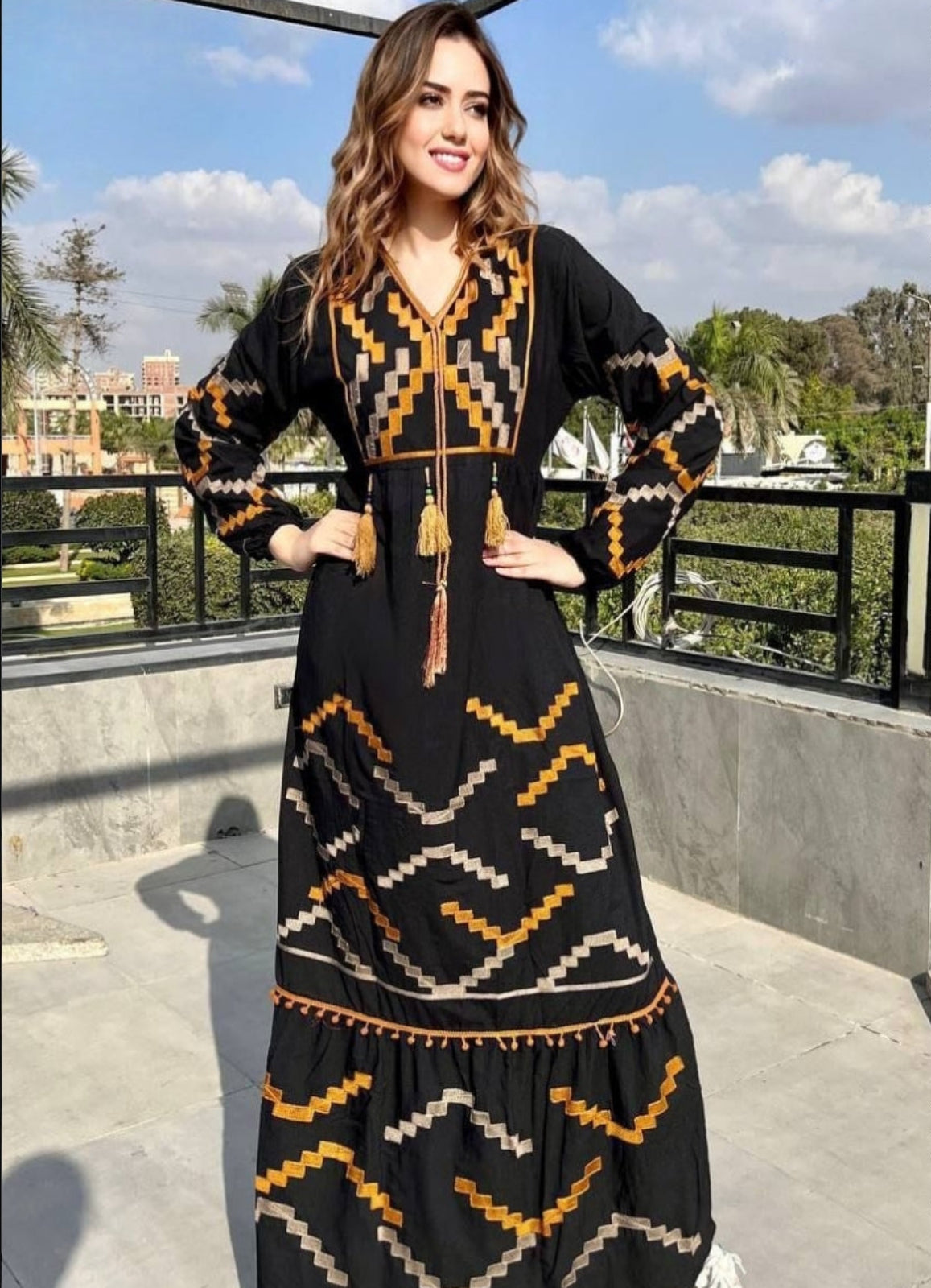 A1067  عباية استقبال قطن  كود