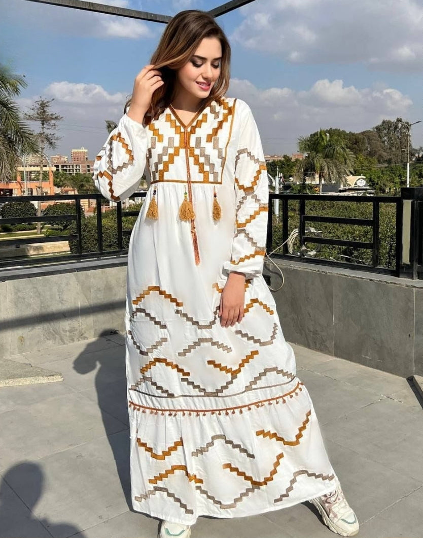 A1067  عباية استقبال قطن  كود