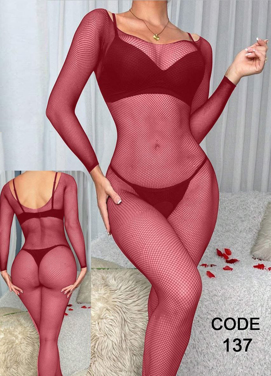 لانجرى شيفون فري سايز كود 137