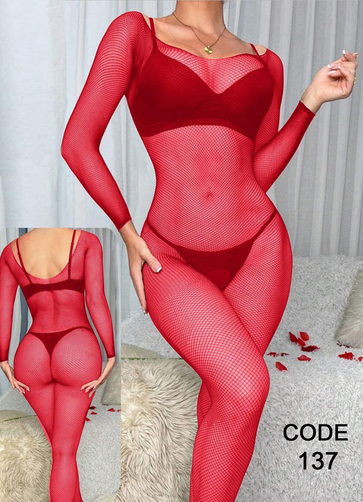 لانجرى شيفون فري سايز كود 137