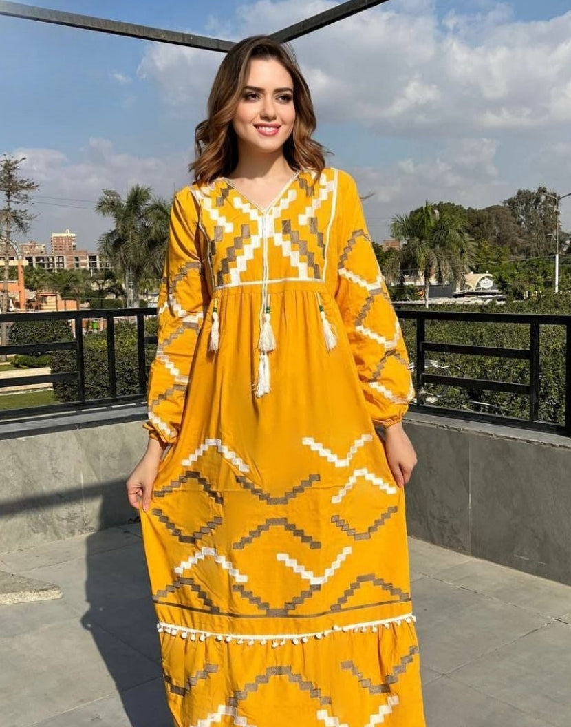 A1067  عباية استقبال قطن  كود