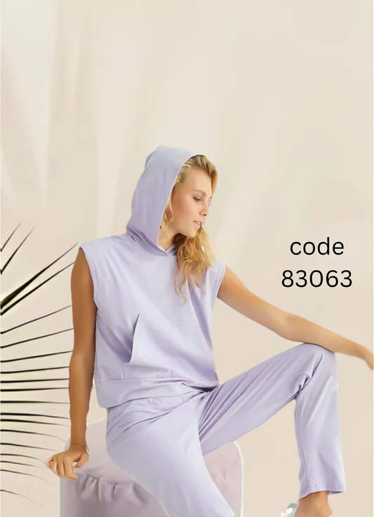 misk بيجامة قطن تركى 2 قطعة 83063من