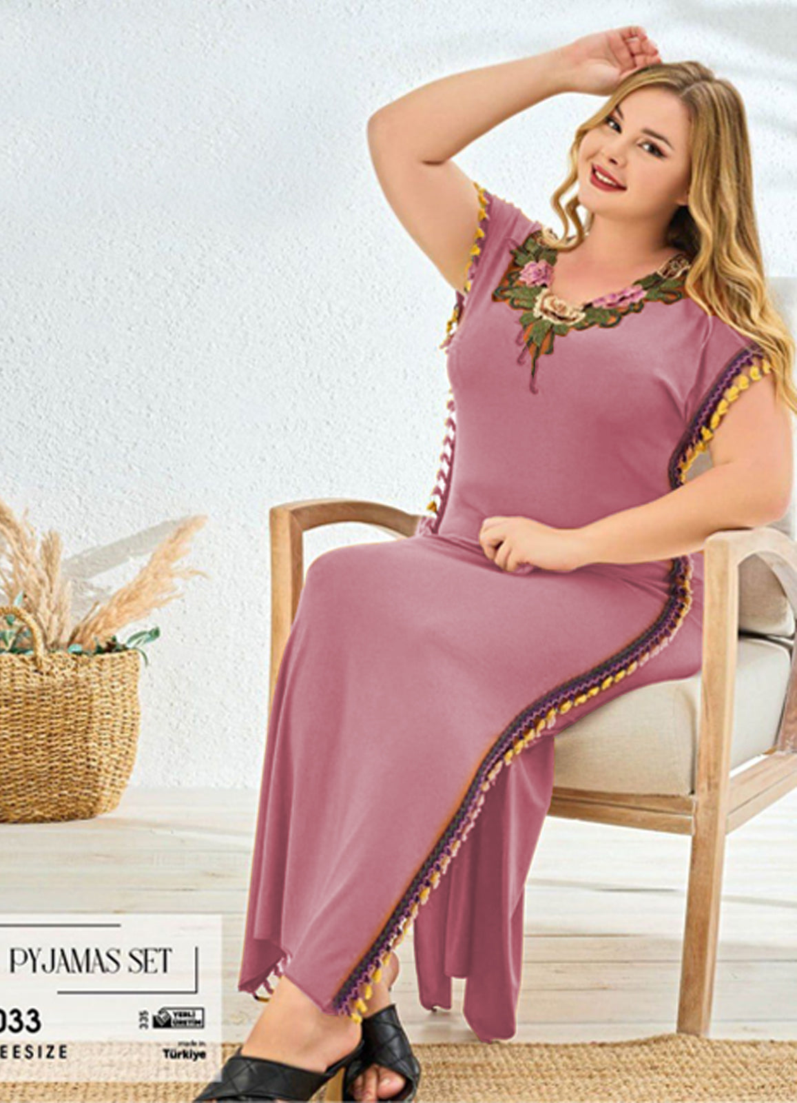 عبايه منزلي تركي صيفي 3438
