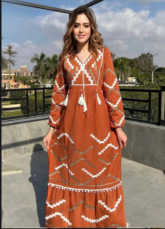 A1067  عباية استقبال قطن  كود