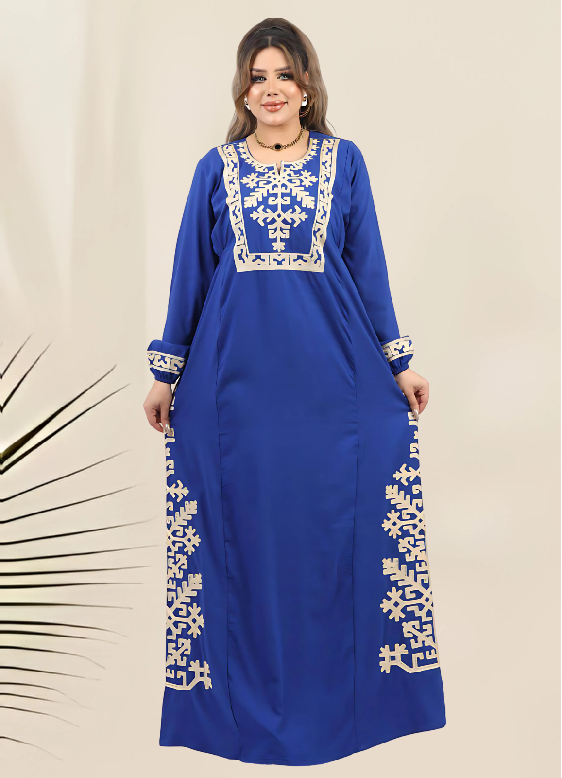 A1047 عبايه استقبال قطن  كود