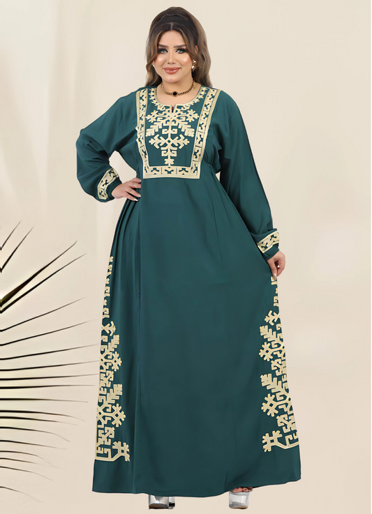 A1047 عبايه استقبال قطن  كود