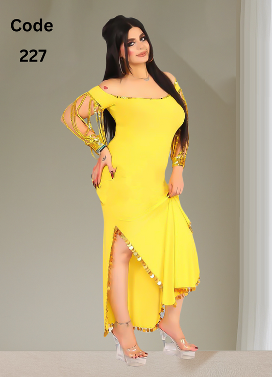 227 بدلة رقص فري سايز كود