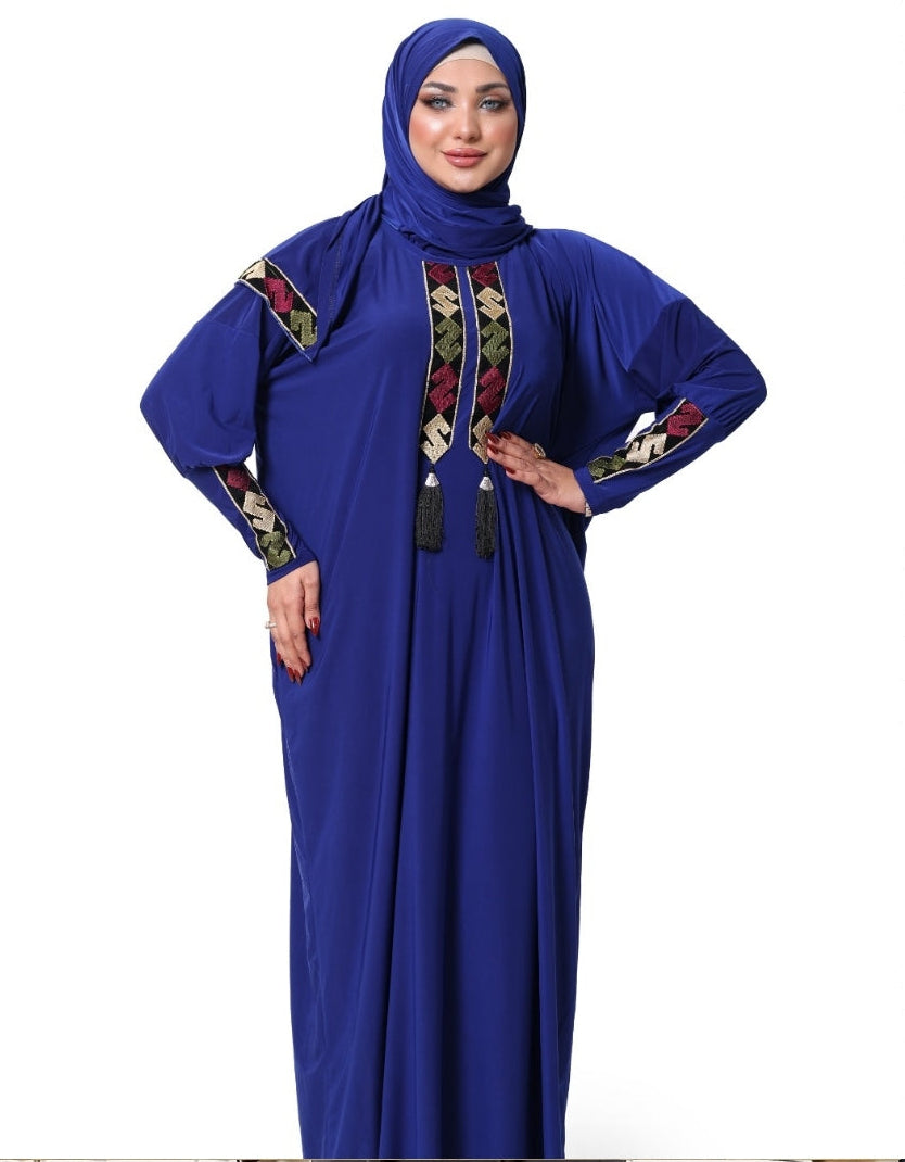 اسدال محجيات مطرز كود  80122