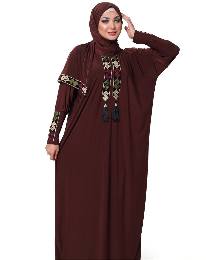 اسدال محجيات مطرز كود  80122