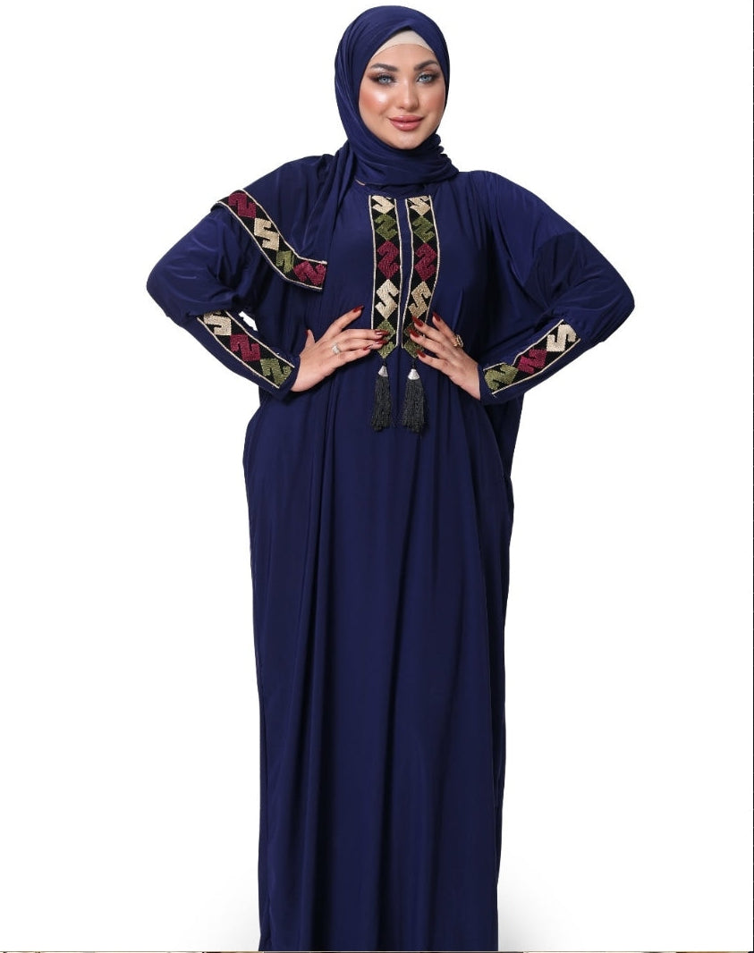 اسدال محجيات مطرز كود  80122