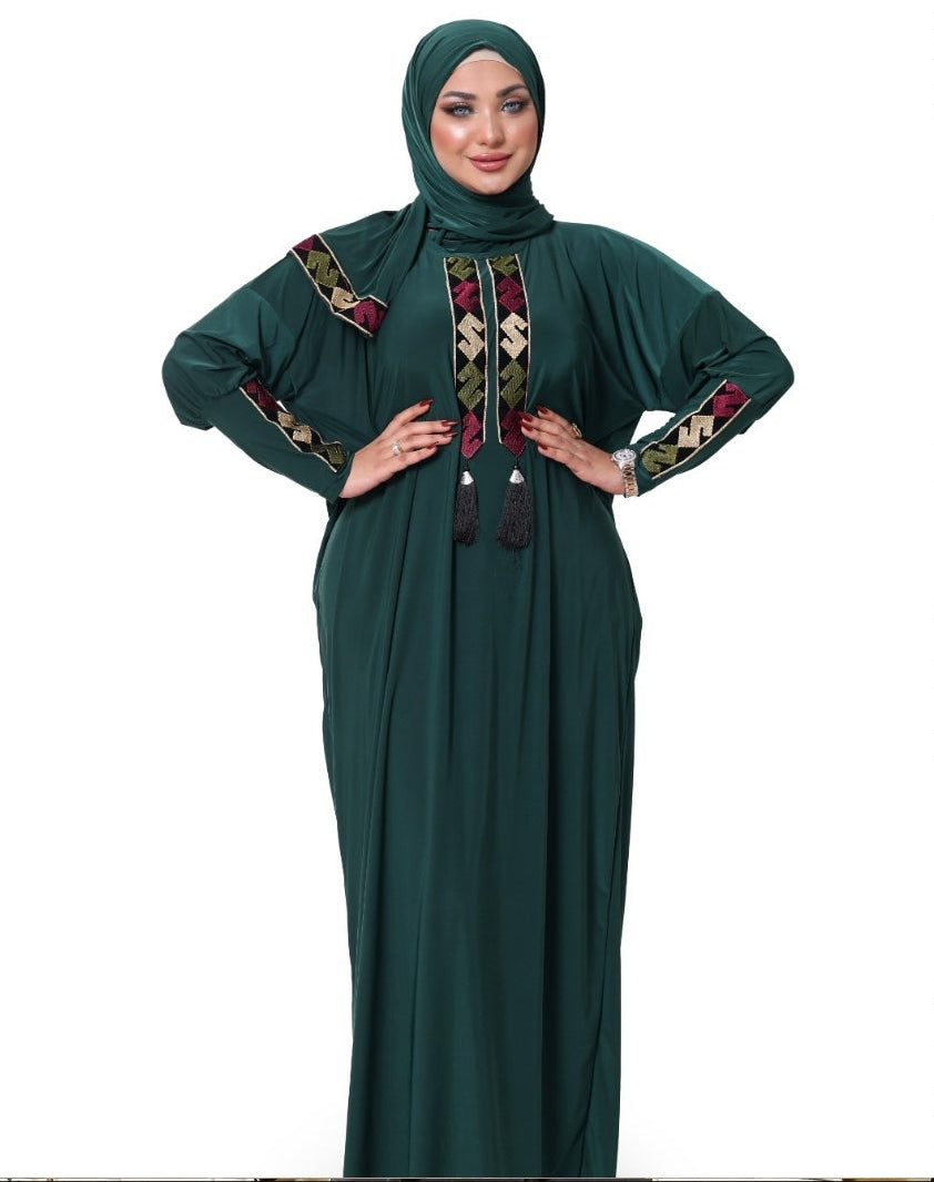 اسدال محجيات مطرز كود  80122