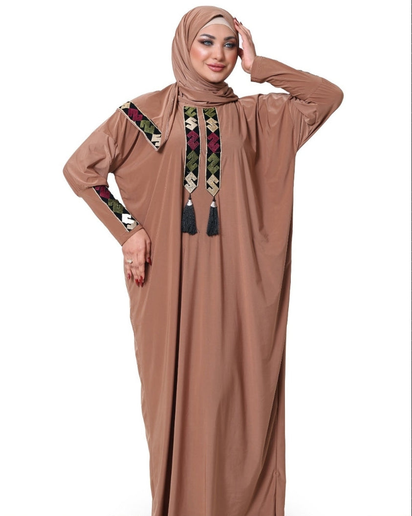 اسدال محجيات مطرز كود  80122