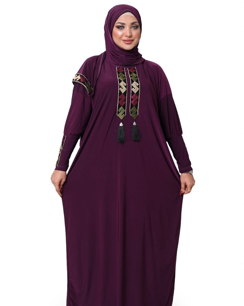 اسدال محجيات مطرز كود  80122