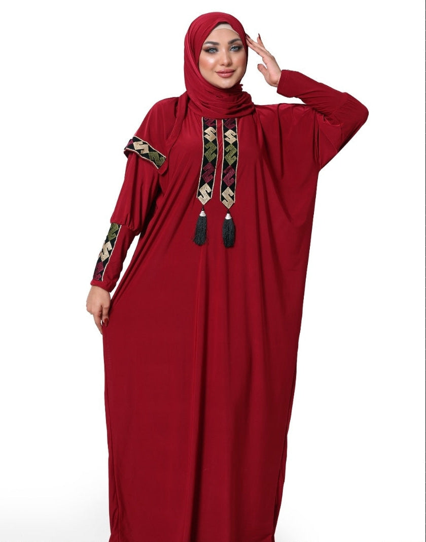 اسدال محجيات مطرز كود  80122